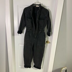 Universal Thread Charcoal Denim Jumpsuit